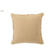 Coussin Ibiza Coton 50x50 cm, Beige