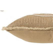 Coussin Ibiza Coton 50x50 cm, Beige