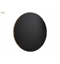 Miroir rond, Métal Or, Ø.110 cm